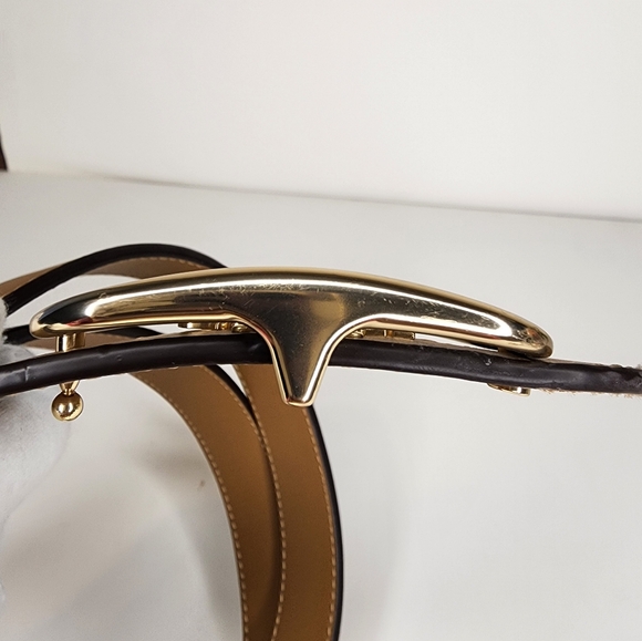 Coach Morgan Rectangle Buckle Belt - Picture 10 of 14